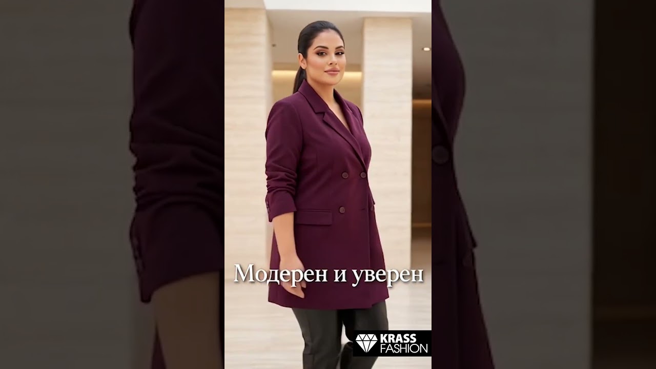 Бутиково дълго сако цвят бордо  PLUS SIZE